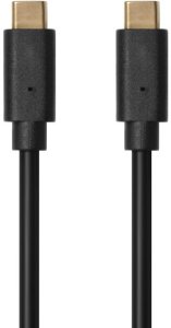 Kabel USB Port Designs USB-C - USB-C 1 m Czarny (900074) 2