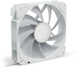 Sharkoon SHARK Mirror PWM RGB Obudowa komputera Wentylator 12 cm Biały 1 szt. 2
