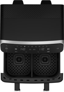 Frytkownica beztłuszczowa Beko FRL6488 Podwójny 9,5 l Autonomiczny 2400 W Frytkownica na gorące powietrze Czarny 11