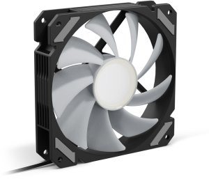 Sharkoon SHARK Mirror PWM RGB Obudowa komputera Wentylator 12 cm Czarny 1 szt. 2