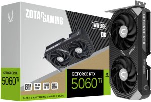 ZOTAC GAMING GeForce RTX 5060 Ti Twin Edge OC, 8192 MB GDDR7 1