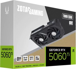 Karta graficzna Zotac GeForce RTX 5060 Ti Twin Edge OC 8GB GDDR7 DLSS4 (ZT-B50610H-10M) 7