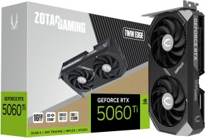 ZOTAC GAMING GeForce RTX 5060 Ti Twin Edge, 16384 MB GDDR7 1