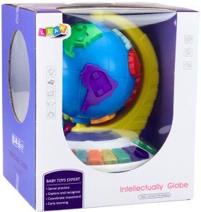 LeanToys Interaktywny Globus Edukacyjny Muzyczny Dla Malucha Kontynenty Zwierzęta 5