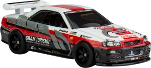 Hot Wheels Premium - Pop Culture Nissan Skyline GT-R BNR34 HKC28 HXD63 1