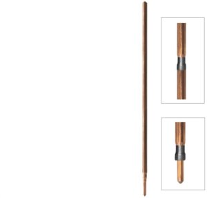 Uziom kuty pomiedziowany / miedziowany St/Cu powłoka 250 um Cu 16mm 1,5m C0000195 1