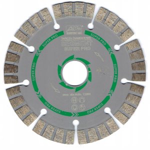 Tarcza diamentowa SEGMENT SUPER PRO do betonu 125mm 3