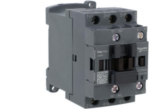 Stycznik mocy Easy TeSys Control AC-3, 25A, 3P (1NO), cewka 24V DC LC1E2510BD 1