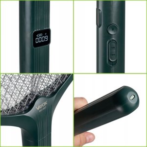 Vayox Elektryczna pułapka na owady, paletka z wyświetlaczem, zielona, 6xSMD 1200mAh (IKV-957) 6