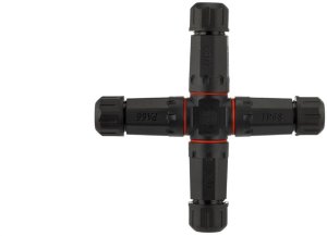 Mufa z dławikami 3x4mm2 IP68 250V czwórnik NEKU 1