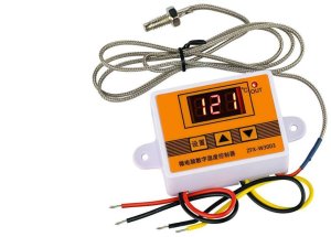 TERMOSTAT ELEKTRONICZNY REGULATOR TEMPERATURY STEROWNIK 0 - 450C 230V 1