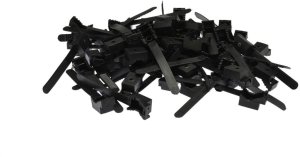 Uchwyt paskowy fi:35 UP-10-35 czarny UV /100szt./ 1