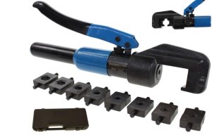 Praska hydrauliczna do kabli 4-70 / zaciskarka do kabli 4-6-10-16-25-35-50-70 / PH-70C 1