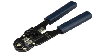 Zaciskarka wtyków modularnych 8p RJ45 HT-210 boczna NEKU 1