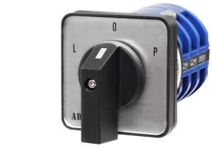 ŁĄCZNIK KRZYWKOWY 32A LEWO PRAWO TABLICOWY IP65 LT/32/L0P 1