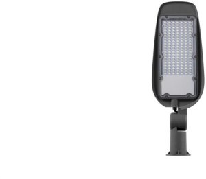 Lampa uliczna LED 100W 11000lm barwa zimna 90/130 stopni szara 6500K EC79907 1