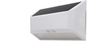Biała Lampa Solarna Elewacyjna 6W 4000K SOE-10 1