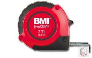 Miara zwijana BMI twoCOMP 2 m magnetyczna 1