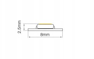 Taśma LED LED Taśma line 300 SMD3528 24V 3000K 2,4W 5 lat gwar. 241758/30m/ 3