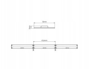 LED line PRIME taśma LED 840 COB 24V kolorowa RGBCCT 18W /5m/ 5 lat gwar. 2