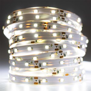 Taśma LED Pasek 12V 120W 1500LED 2835 Zimna 8mm 25m 6