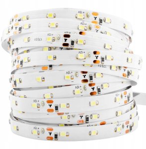 Taśma LED Pasek 12V 240W 3000LED 2835 Zimna 8mm Rolka 50m 2