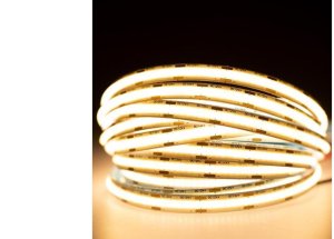 Taśma LED Pasek COB 12V 50W 1920LED NEON IP65 Ciepła 8mm 5m 1