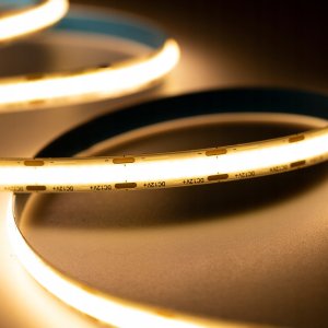 Taśma LED Pasek COB 12V 50W 1920LED NEON IP65 Ciepła 8mm 5m 4