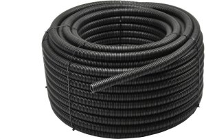 Rura karbowana RKGS 32 czarna 750N z pilotem 25 m 444045 /1szt/ 1