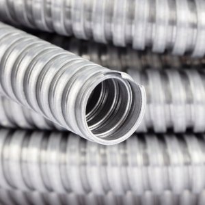 Peszel ochronny metal Anaconda Multiflex roz.32 32/28,1mm bezhalogenowy samogasnący rura karbowana elastyczna FCCN 1250N UV 50m 4