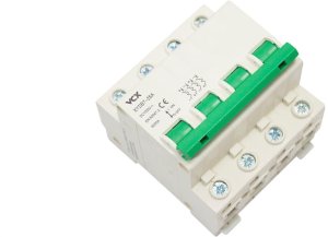 Wyłącznik nadprądowy DC 4P C 20A PV 6kA XYDB7 4P DC C 20A 1