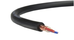 Przewód mikrofonowy PM-01 2x0,22 czarny Technokabel /100m/ 1