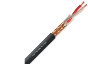 Kabel mikrofonowy 2x0,23mm2 OFC Twinax PVC MIC-100 /100m/ 1