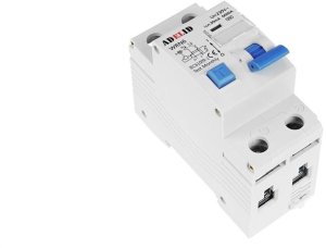 WYŁĄCZNIK NADPRĄDOWY Z RÓŻNICÓWKĄ 1F C25A 30mA WRN6 C25/2/30 1