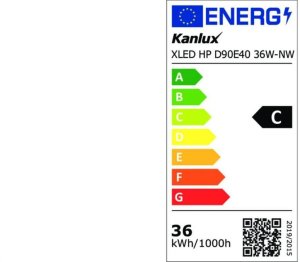 Żarówka uliczna LED E40 XLED HP D90E40 36W-NW 6000lm 4000K barwa neutralna IP65 PF0,9 3lata Gwar. 37348 1