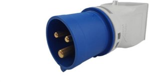 Marlanvil Adapter kempingowy wtyczka CEE 16A na 13A 250V gniazdo brytyjski standard przejściówka IP20 4654 6.8216.UK 1