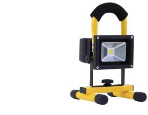 Naświetlacz akumulatorowy roboczy SPOT 20, 13W LED, 1200lm, 5700K, 4400mAh, IP44, żółta / 72013 1