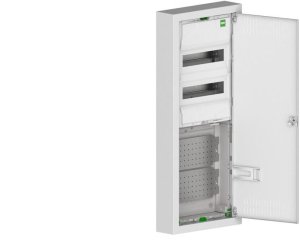 Rozdzielnica modułowa MSF TWIN RN 2x12 (N+PE) + 2X12 natynkowa multimedialna IK05 IP30 2015-20 1