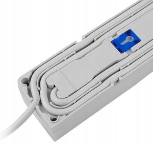 Przedłużacz elektryczny Listwa zasilająca antyprzepięciowa ARCON Z5 na 5 gniazd 2P+Z z wyłącznikiem szara 3m 4