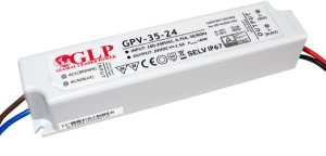 GPV-35-36 Zasilacz impulsowy do LED 35W 36V/1A, IP67 hermetyczny 1