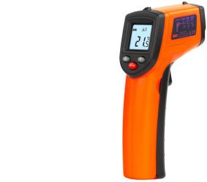 Pirometr GM320 bezdotykowy termometr laserowy -50 do +400C NEKU 1