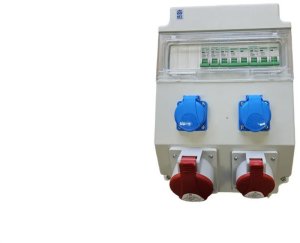 Rozdzielnica elektryczna CEE 32A 16A 230V z bezpiecznikami / 96V-1 1
