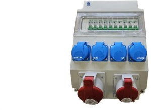 Rozdzielnica elektryczna CEE 32A 16A 230V z bezpiecznikami 97V-1 1