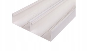 Kanał instalacyjny bez pokrywy KIO 190x50mm zatrzaskowy biały 330240 /2m/ 1