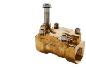 Pneumatyczny membranowy elektromagnetyczny zawór mosiężny z uszczelnieniem FKM, gwint 1/2cala FL04F05114V0 1