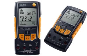 Multimetr cyfrowy / Miernik uniwersalny 0,1-600 VAC/DC, 0,1mA-10A AC/DC, 0,1-40 MOm / Made in Germany / Testo 760-1 1