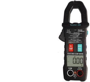 Multimetr cęgowy z autozakresem i pomiarem True RMS miernik uniwersalny z wyświetlaczem LCD FORSCHER FS209 1