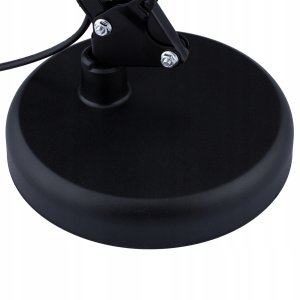 Lampka biurkowa Lumiled Lampka Biurkowa Kreślarska Stołowa E27 TOBI Czarna Lumiled + uchwyt na blat 9