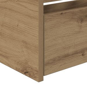 Łóżko dzienne Dąb rzemieślniczy Sklejka 90 x 190 cm Wytrzymałe 9