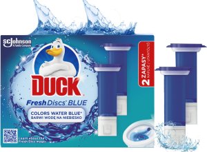Duck Fresh Discs Blue - Żelowy Krążek Do Toalety 72ml (2 x 36ml) 1